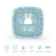 Budík a noční světlo MOB Billy Clock Blue Flower