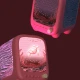 Noční světlo a reproduktor MOB Wavy Light Coral