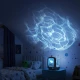 Noční světlo a reproduktor MOB Wavy Light Coral