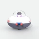 Bluetooth reproduktor Cosmo Bubbly s futuristickým designem a světelnými efekty.