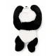 Magic Baby Zátěžový plyšák Panda Moki 45 cm