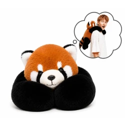 Magic Baby Zátěžový plyšák Panda červená Rubi 45 cm