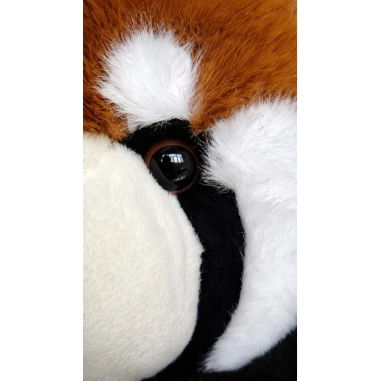 Magic Baby Zátěžový plyšák Panda červená Rubi 45 cm