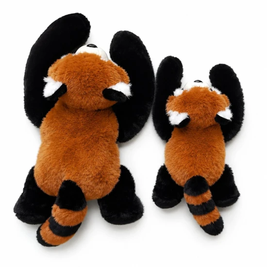 Magic Baby Zátěžový plyšák Panda červená Rubi 45 cm