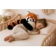 Magic Baby Zátěžový plyšák Panda červená Rubi 65 cm