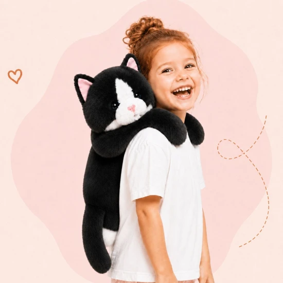Magic Baby Zátěžový plyšák Kočka Kobi 45 cm