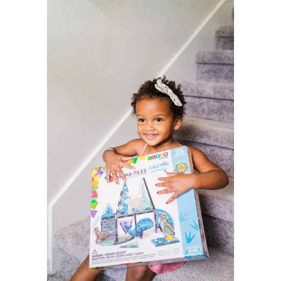S magnetickou stavebnicí si postavíte vlastní arktickou krajinu.