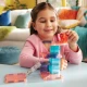 Magnetická stavebnice MAGNA-TILES Cat Tree – kočičí strom s figurkou, microMAGS dílky a dekoracemi