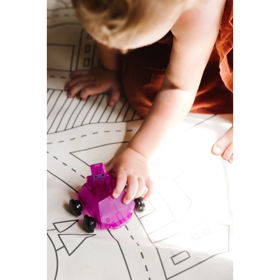 Připravte se na závody s magnetickou stavebnicí Dashers.