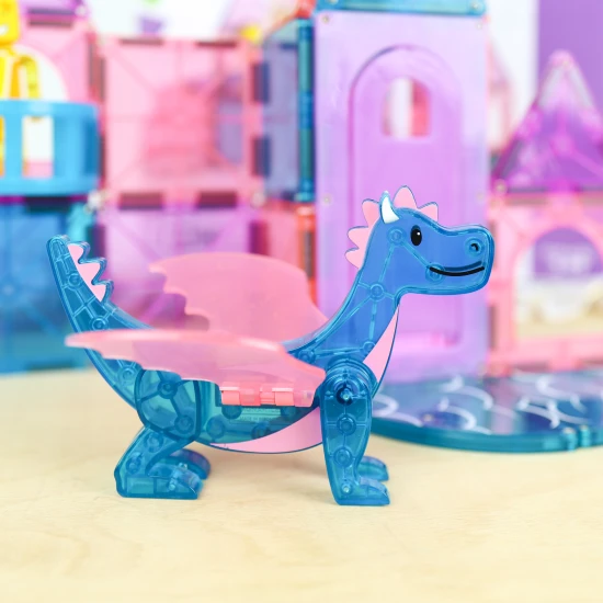 Magnetická stavebnice MAGNA-TILES pro malé princezny.