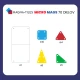 Obrovská magnetická stavebnice Magna-Tiles pro cestování.