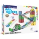 Magnetická stavebnice MAGNA-TILES Rail Racers Deluxe – dětská závodní dráha s kuličkami, kolejnicemi a rampami
