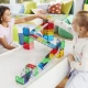Magnetická stavebnice MAGNA-TILES Rail Racers Deluxe – dětská závodní dráha s kuličkami, kolejnicemi a rampami