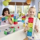 Magnetická stavebnice MAGNA-TILES Rail Racers Deluxe – dětská závodní dráha s kuličkami, kolejnicemi a rampami