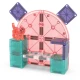 Magnetická stavebnice MAGNA-TILES Cat Tree – kočičí strom s figurkou, microMAGS dílky a dekoracemi