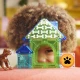Magnetická stavebnice MAGNA-TILES Dog House – dětský psí domeček s figurkou a dekoracemi
