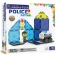 Magnetická stavebnice Magna-Tiles Police Patrol – dětské policejní vozidlo s figurkou a semaforem
