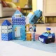 Magnetická stavebnice Magna-Tiles Police Station – dětská policejní stanice se světly a figurkami