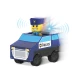 Magnetická stavebnice Magna-Tiles Police Station – dětská policejní stanice se světly a figurkami