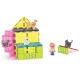 Magnetická stavebnice MAGNA-TILES Pet Playhouse – dětský domeček pro zvířata se skluzavkou, figurkami a doplňky