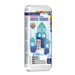 Magnetická stavebnice microMAGS Winter Wonderland Travel Set 26 dílů Magnetická stavebnice microMAGS Winter Wonderland Travel Set 26 dílů