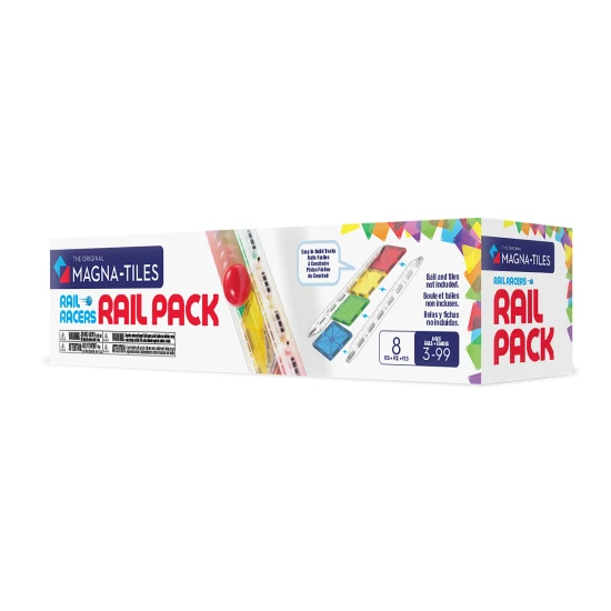 MAGNA-TILES® Rail Racers Rail Pack – rozšiř svou závodní dráhu