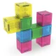 Magnetická stavebnice microMAGS Cubes 9 dílků