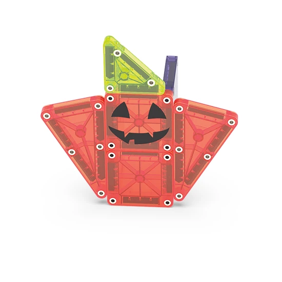 MAGNA-TILES microMAGS Spooky Travel Set – magnetická stavebnice 24 dílů pro děti od 3 let