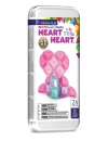 Magnetická stavebnice microMAGS Heart to Heart Travel Set 26 dílů