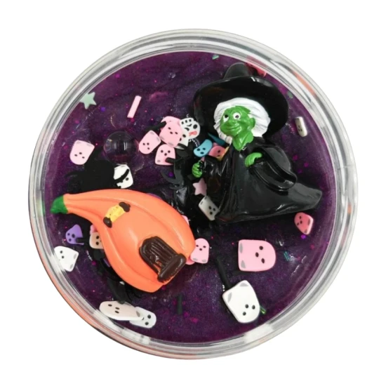 Slizáček gumový Čarodějnice – halloweenský sliz pro děti