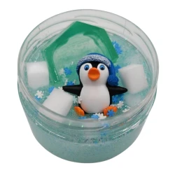 Slizáček gelový Zimní s tučňáčkem