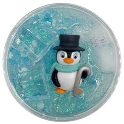 Slizáček gelový Zimní s tučňáčkem