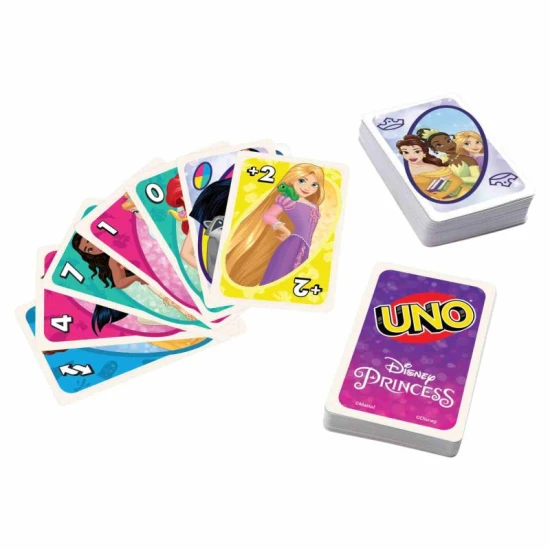 Mattel UNO Disney princezny 25GYY69