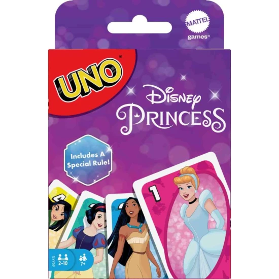 Mattel UNO Disney princezny 25GYY69