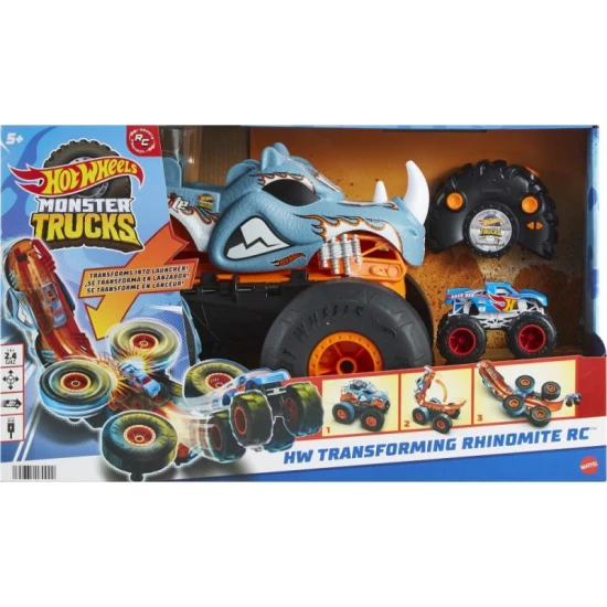 Mattel Hot Wheels RC Monster Truck Rhinomite 1:12 transformovatelný 25HPK27