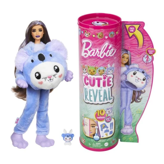 Mattel Barbie Cutie Reveal zajíček v kostýmu koaly 25HRK26