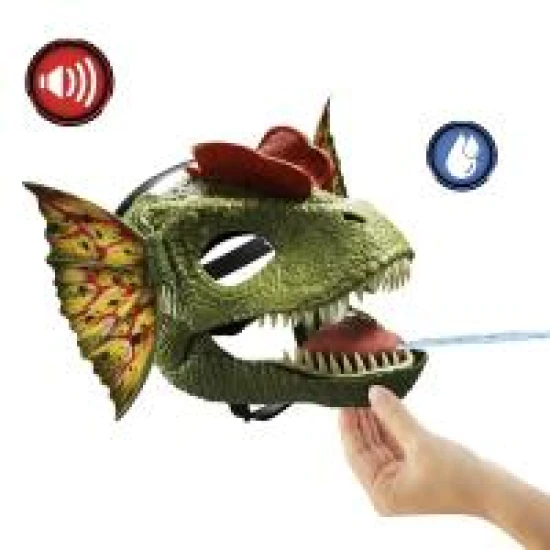 Jurassic World maska Dilophosaurus se zvuky