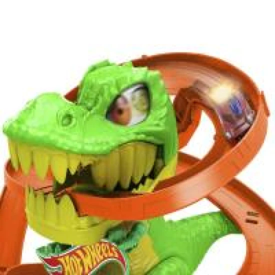 Mattel Hot Wheels City T. Rex útočí na hasičskou stanici 25JBM73