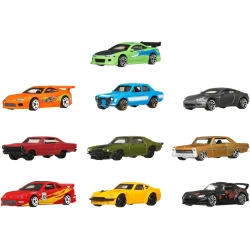 Hot Wheels angličáky Fast & Furious 10 ks