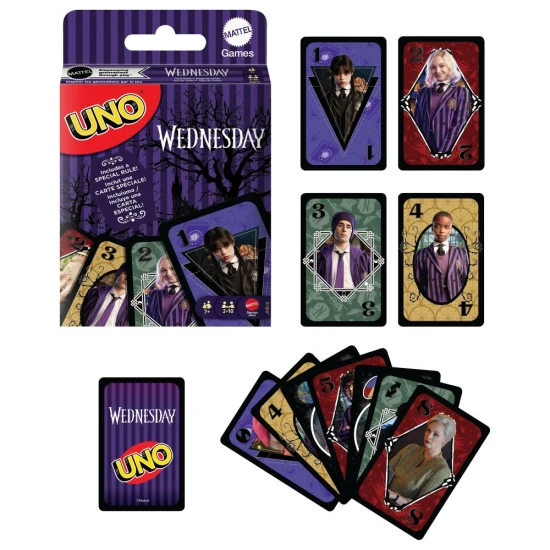 UNO Wednesday Mattel 25JHB18
