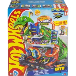 Hot Wheels City extrémní T. Rex garáž 2026