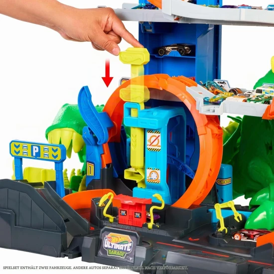 Mattel Hot Wheels City extrémní T. Rex garáž 2026 25JHL98