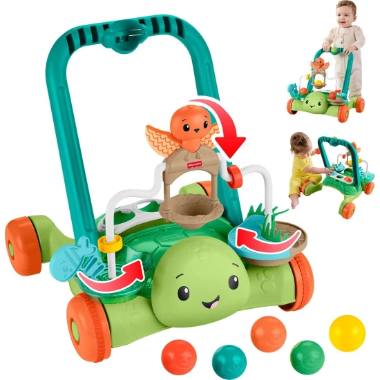 Mattel Interaktivní chodítko želva 25JKD63
