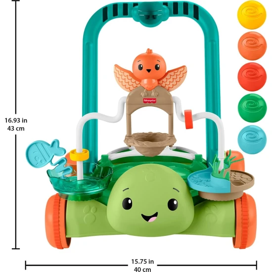 Mattel Interaktivní chodítko želva 25JKD63