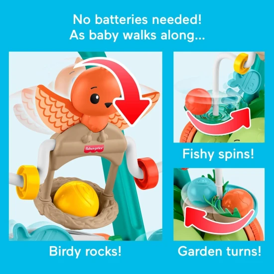 Mattel Interaktivní chodítko želva 25JKD63