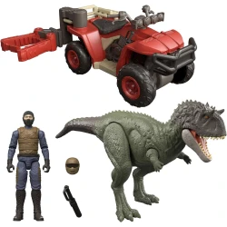 Jurassic World útok dinosaura vozidlo a figurka