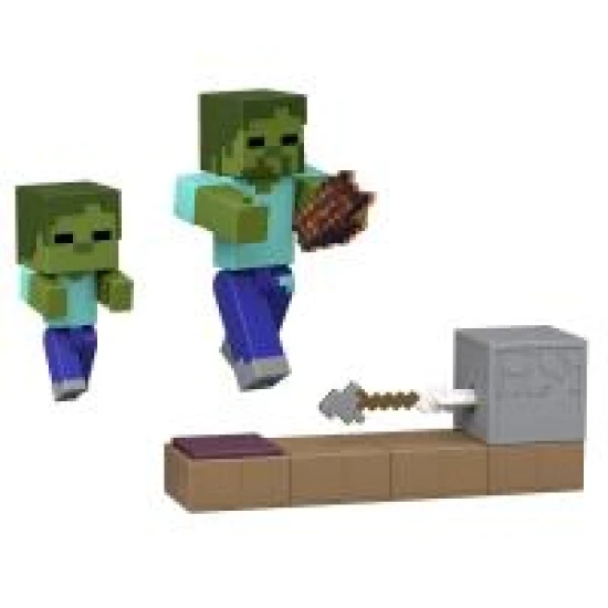 Mattel Minecraft akční figurka 8 cm s herními doplňky 25JKK00