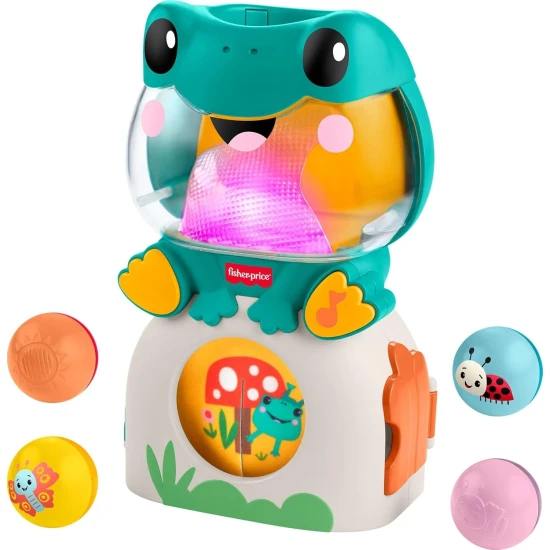 Mattel Hravá žabka s míčky 25JLB96