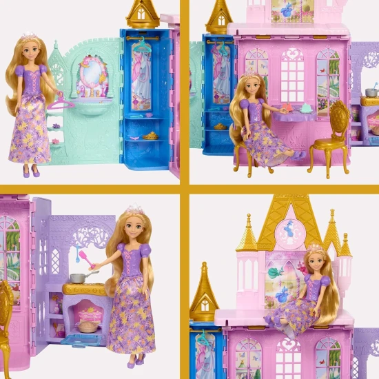 Mattel Hrad princezen Disney s panenkou 25JLK27