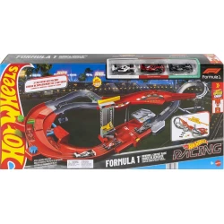 Hot Wheels Racing Formula 1 závodní dráha do kopce